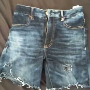 American eagle outfitters high waisted Jean shorts